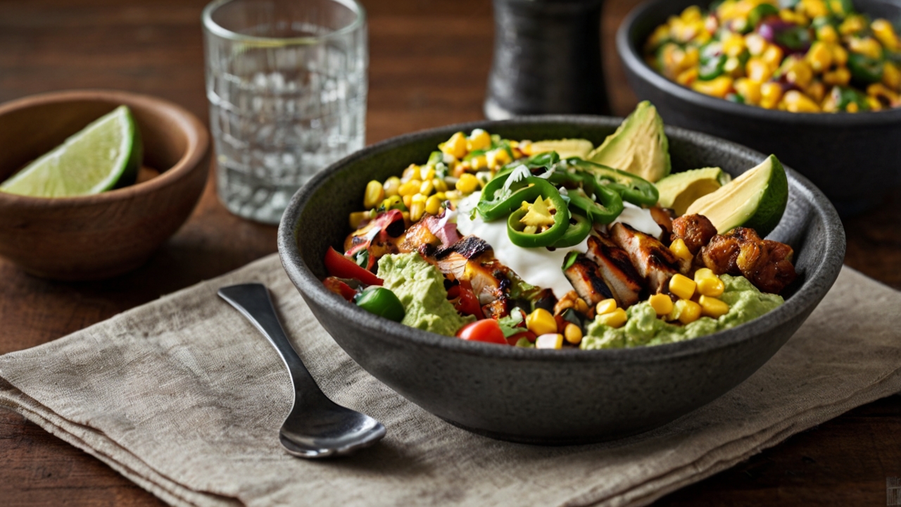 Spicy Chicken Burrito